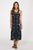 RAGA - Riviera Maya Midi Dress in Blue