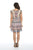 RAGA - Riviera Vibes Cap Sleeve Mini in Multi-Color