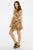 RAGA - Paradise Peak Wrap Halter Dress in Multi-Color