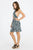 CORA WRAP HALTER DRESS