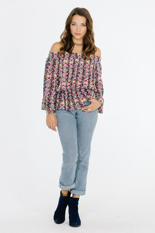 MUMBAI OFF SHOULDER TOP