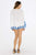 RAGA - Playa Del Carmen Shorts in White and Blue