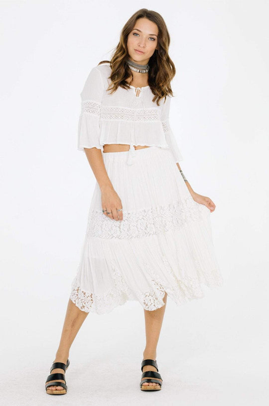 RAGA - Playa Blanca Blouse in White