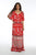 LUISA RUFFLE DRESS