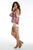 SUNSET VISTA COLD SHOULDER BLOUSE