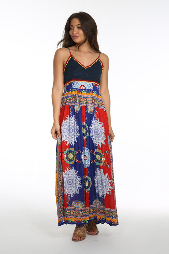 FIESTA DE PLAYA MAXI DRESS