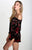 MIDNIGHT BLOSSOM POM-POM ROMPER