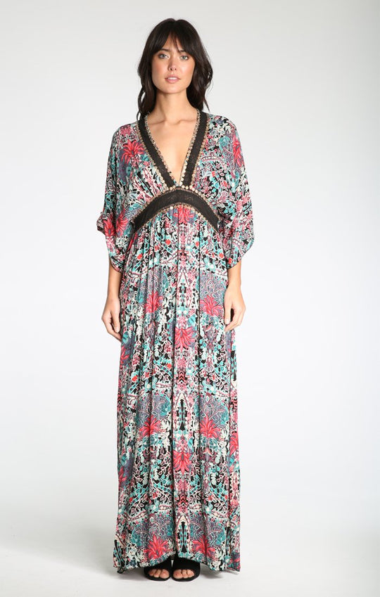 Botanic Bliss Plunge Dress