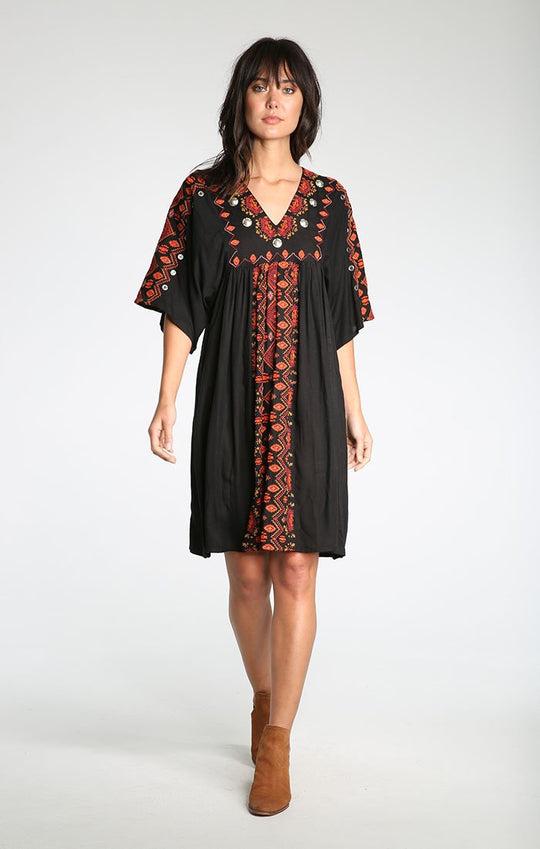 FIRELIGHT MIDI DRESS