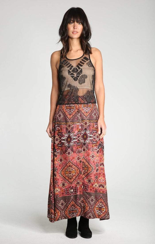 Raga - Rustic Woodland Button Down Skirt