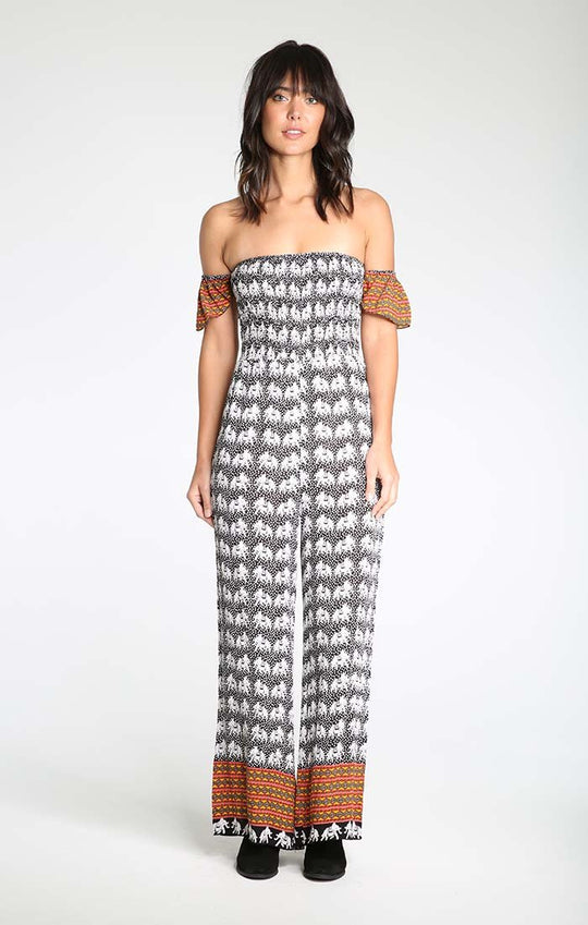 MELODY OFF THE SHOULDER JUMPSUIT