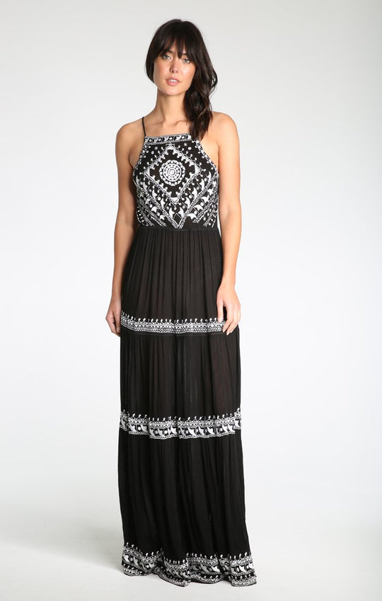 PYRAMIDS OF GIZA MAXI DRESS