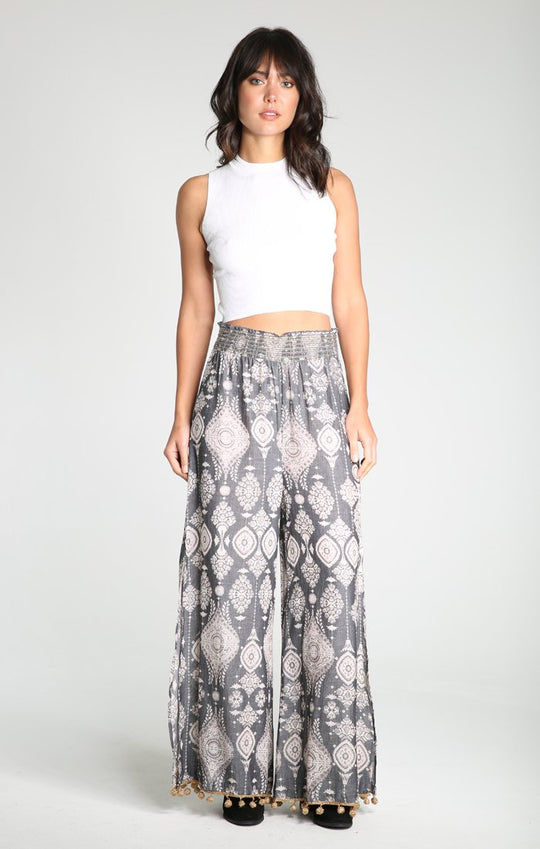 Andrea Side-Slit Pants