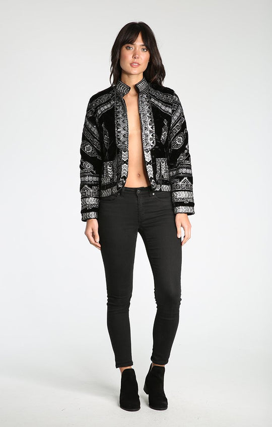 LUNAR ECLIPSE VELOUR JACKET