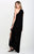DARSHA DRAWSTRING-NECK MAXI DRESS