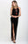 DARSHA DRAWSTRING-NECK MAXI DRESS