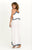 MEDITERRANEAN MIST RUFFLE-TOP MAXI