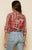BLOOMING LOVE BUTTON DOWN TOP