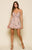 SWEETEST THING WRAP MINI DRESS