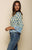 SUNLIT DAZE SMOCK WAIST BLOUSE