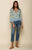 SUNLIT DAZE SMOCK WAIST BLOUSE