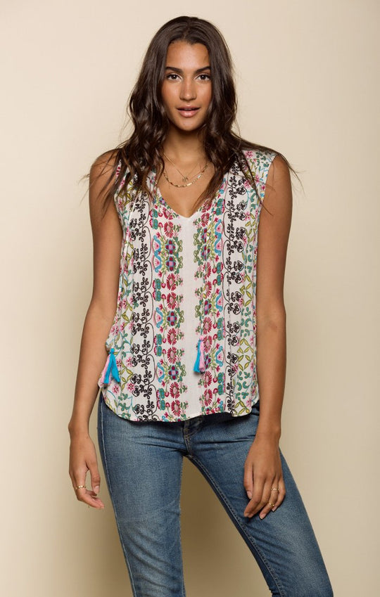 YASMIN SLEEVELESS TUNIC