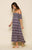 RAGA - Sydney Off Shoulder Midi Dress in Multi-color
