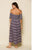 RAGA - Sydney Off Shoulder Midi Dress in Multi-color