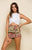ENCHANTED FOREST BELTED SHORTS