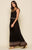 NOCTURNAL DAZE RUFFLE SLEEVE MAXI