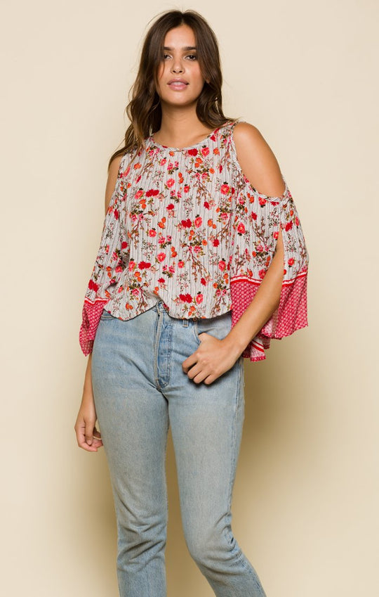 PRIMROSE COLD SHOULDER TOP