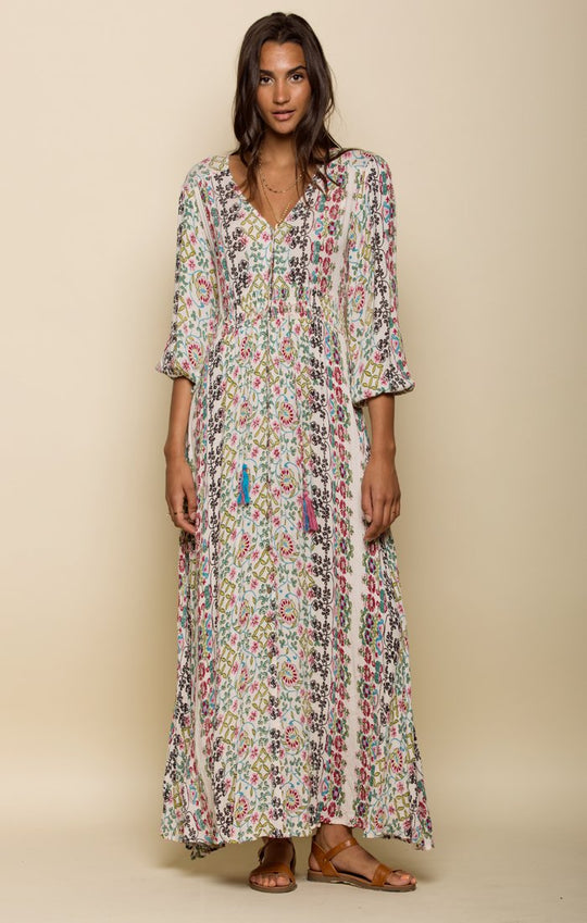 YASMIN DUSTER MAXI DRESS