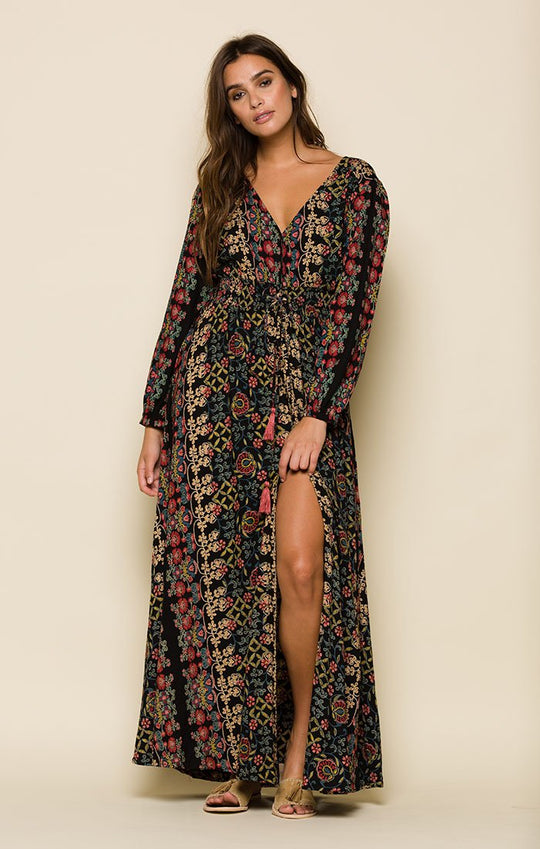 YASMIN DUSTER MAXI DRESS