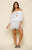 ASHLYN OFF SHOULDER TASSEL MINI DRESS