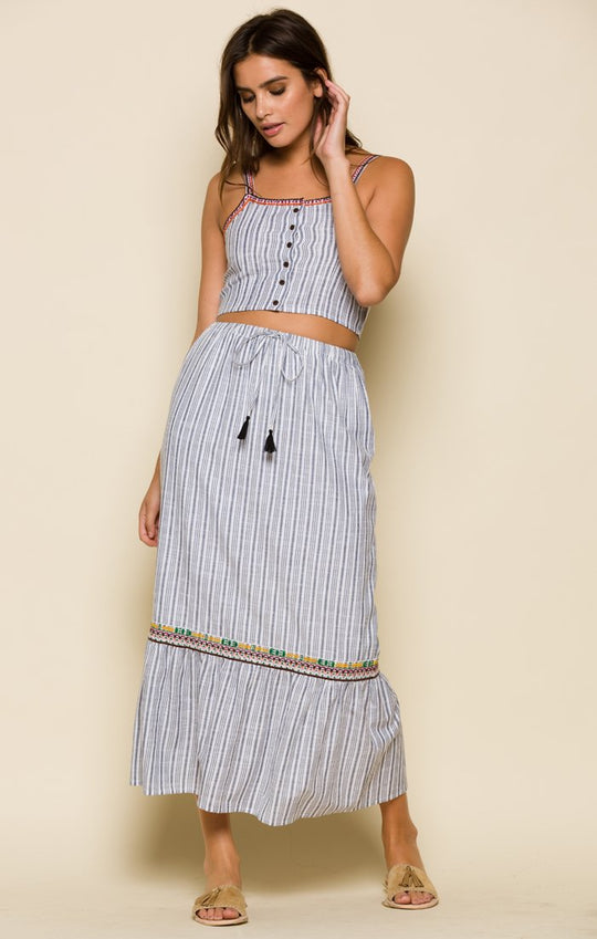 SAILOR MAXI SKIRT