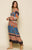 SUN DAZE PLUNGE MIDI DRESS