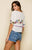 WILD FLOWER RUFFLE TOP