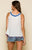 WILD FLOWER TASSEL TANK