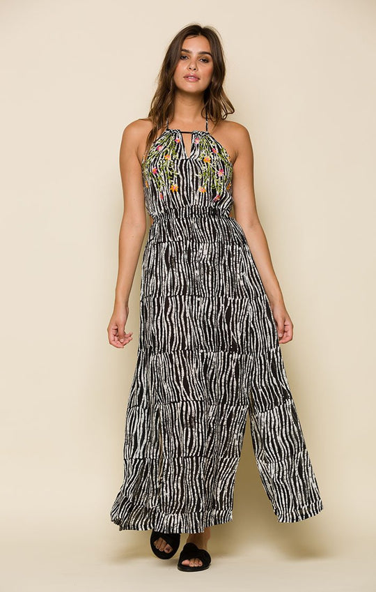 BEFORE DAWN KEYHOLE MAXI DRESS
