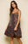 BOTANIC NIGHTS SHORT DRESS