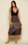 BOTANIC NIGHTS HALTER DRESS