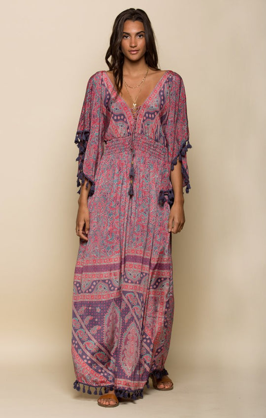 ELECTRIC LOVE MAXI DRESS