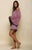 ELECTRIC LOVE OFF SHOULDER DRESS