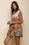 WATERCOLOR FIELDS SHORT DRESS