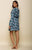 POETIC DREAMS TIE MINI DRESS