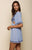 MARRAKESH CUTOUT MINI DRESS