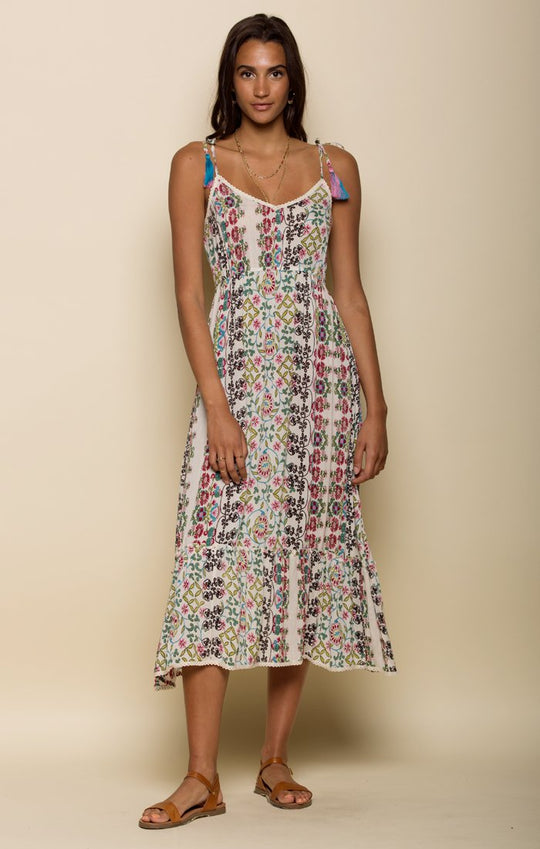 YASMIN TIE STRAP DRESS