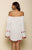 HAVANA DAZE OFF SHOULDER MINI DRESS