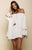 HAVANA DAZE OFF SHOULDER MINI DRESS