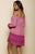 MARIPOSA OFF SHOULDER MINI DRESS